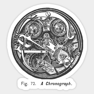 Chronograph Sticker